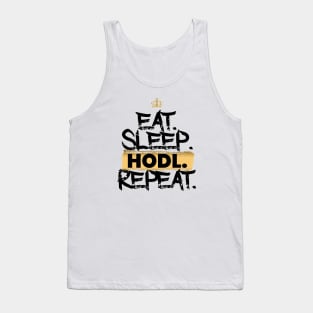 Eat Sleep Hodl Repeat Tank Top